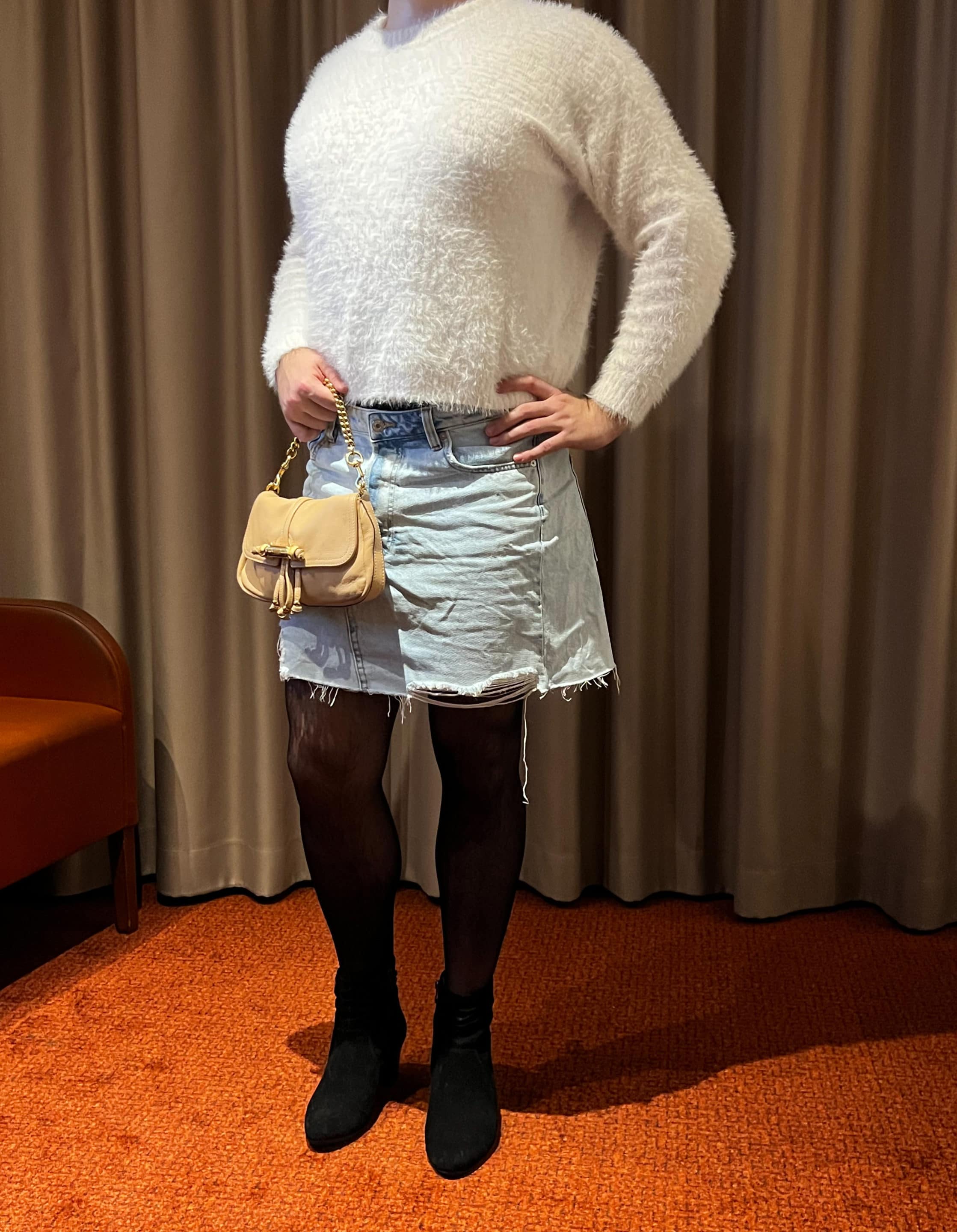 Outfit photo, skirt for men