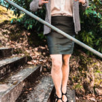 Man wearing a skirt as part of a smart, everyday look