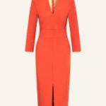 Clean-lined sheath dress in a minimalist cut