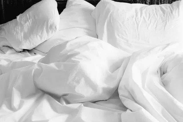 Peaceful bedroom scene for a calming bedtime routine